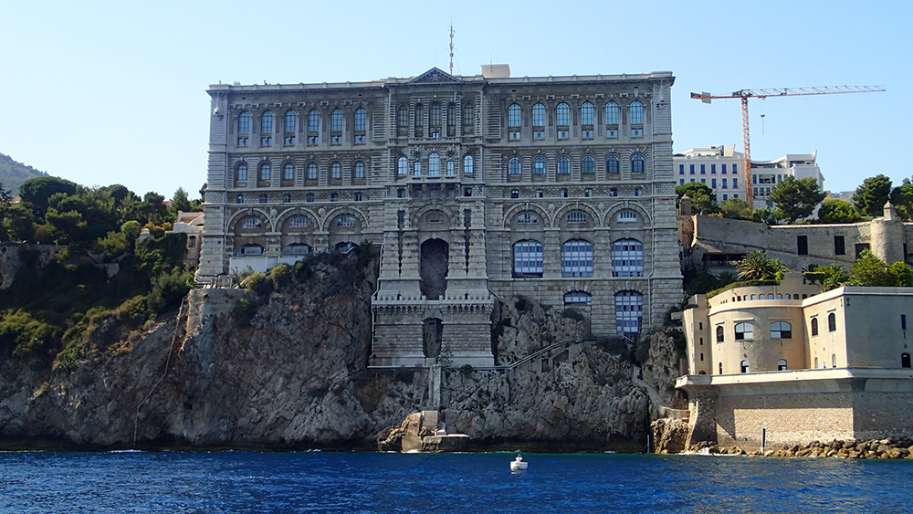 Das Ozeanographische Institut von Monaco