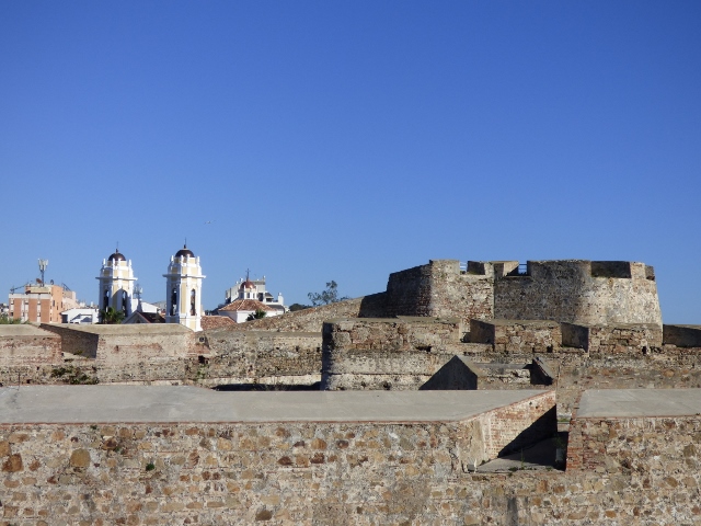 Die Befestigungsanlage von Ceuta