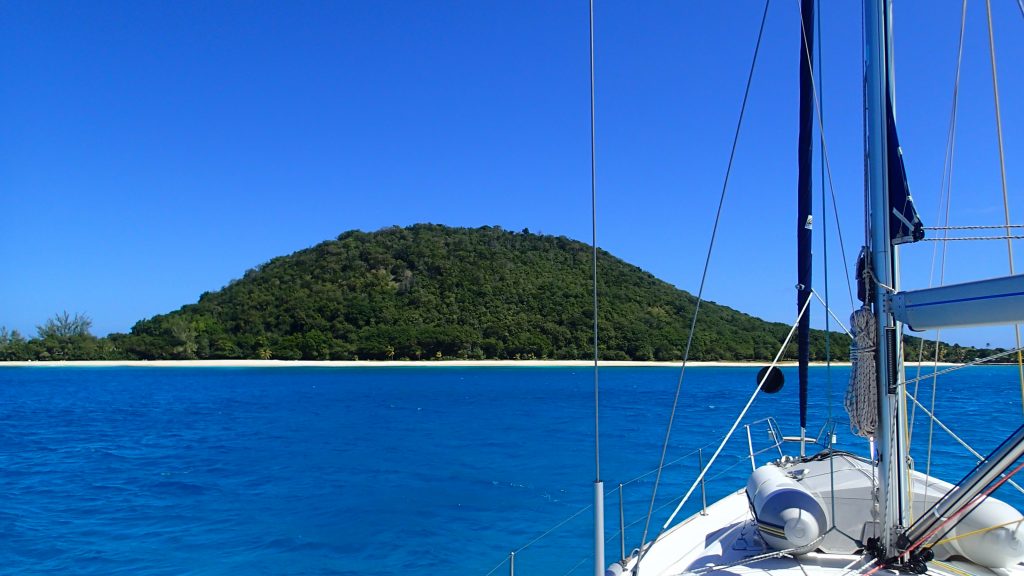 Der perfekte Traum einer karibischen Insel