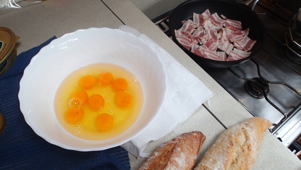 Mhmhm – das sieht nach Eier mit Speck zum Frühstück aus (InsPIRATion)