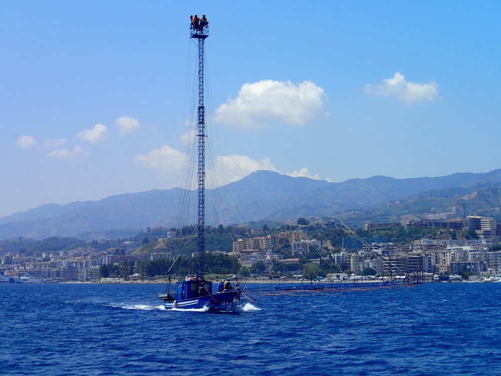 Heiße Bootskonstruktion-die Schwertfischjäger von Messina