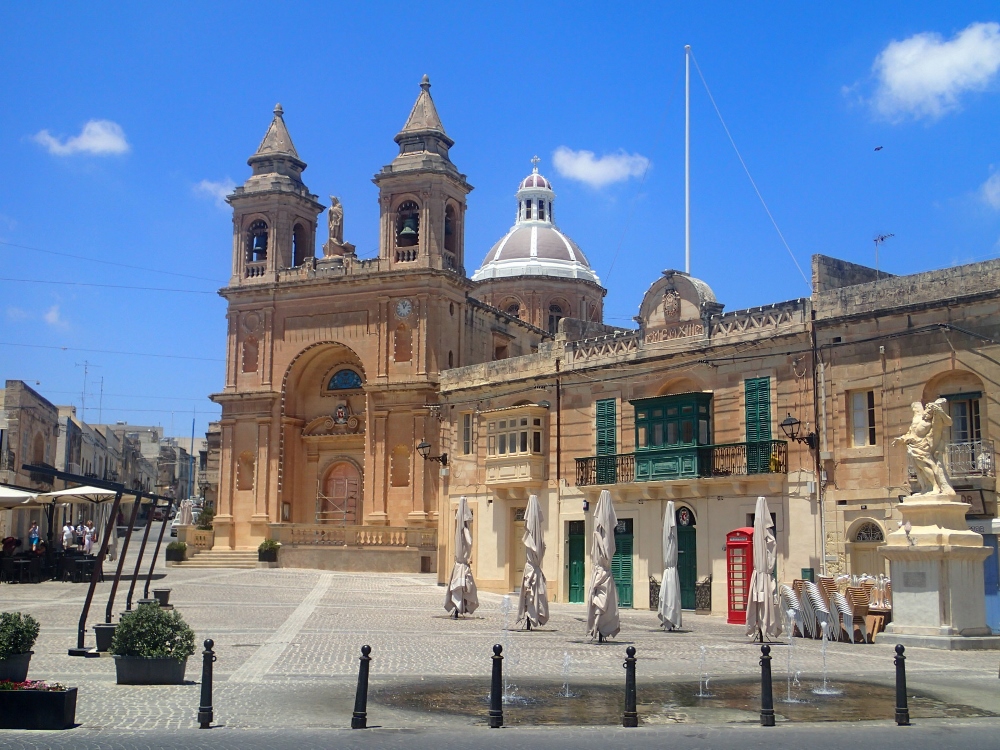 Die Kirche von Marsaxlokk