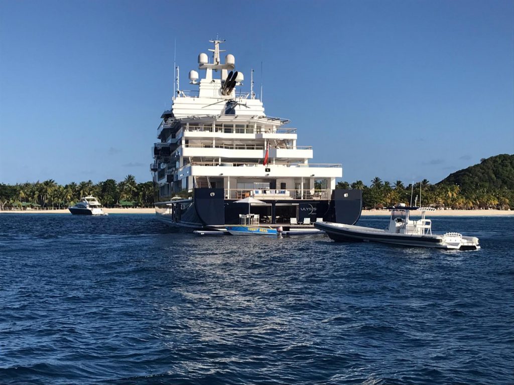 Die Yacht von Marc Zuckerberg ist auch in den Grenadines unterwegs
