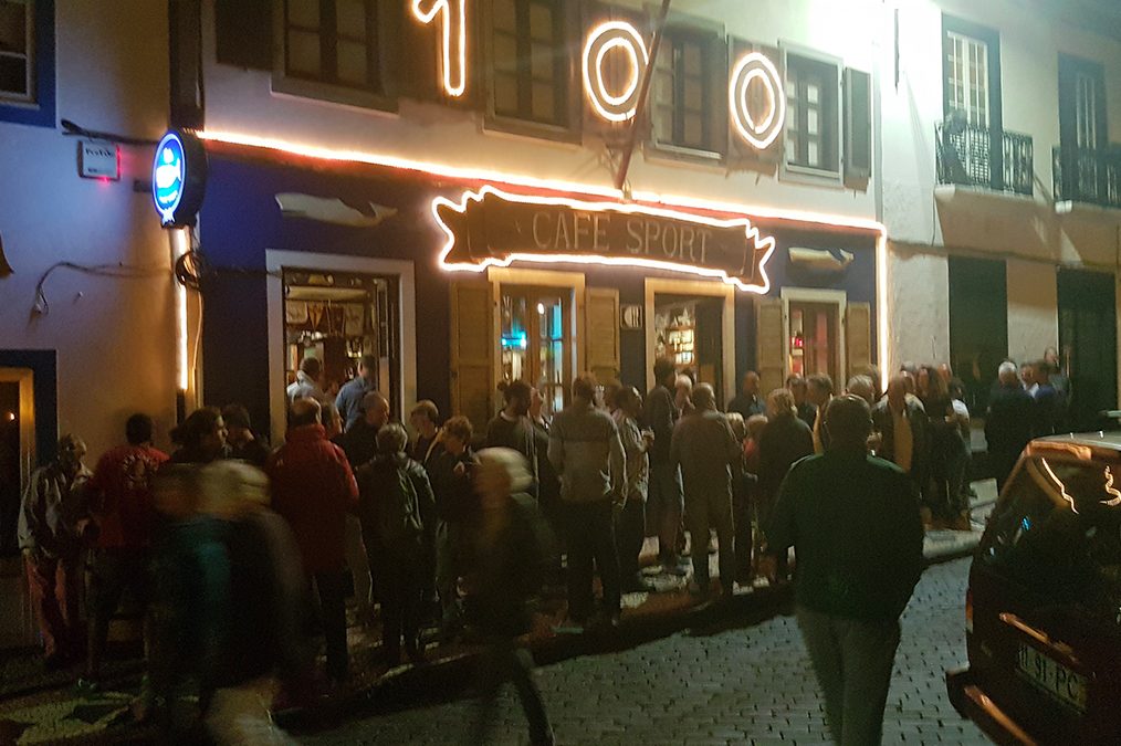 Die Ankunft wurde ausgiebig gefeiert